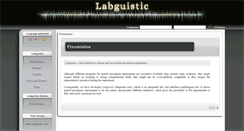 Desktop Screenshot of labguistic.com