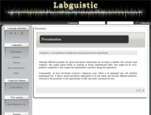 Tablet Screenshot of labguistic.com